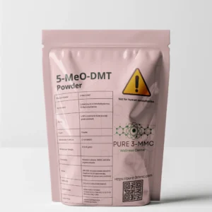 5-MeO-DMT Powder — powder Referenzmaterial in Laborverpackung