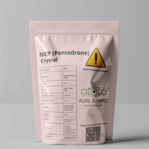 NEP (Pentedrone) Crystal — crystal Referenzmaterial in Laborverpackung